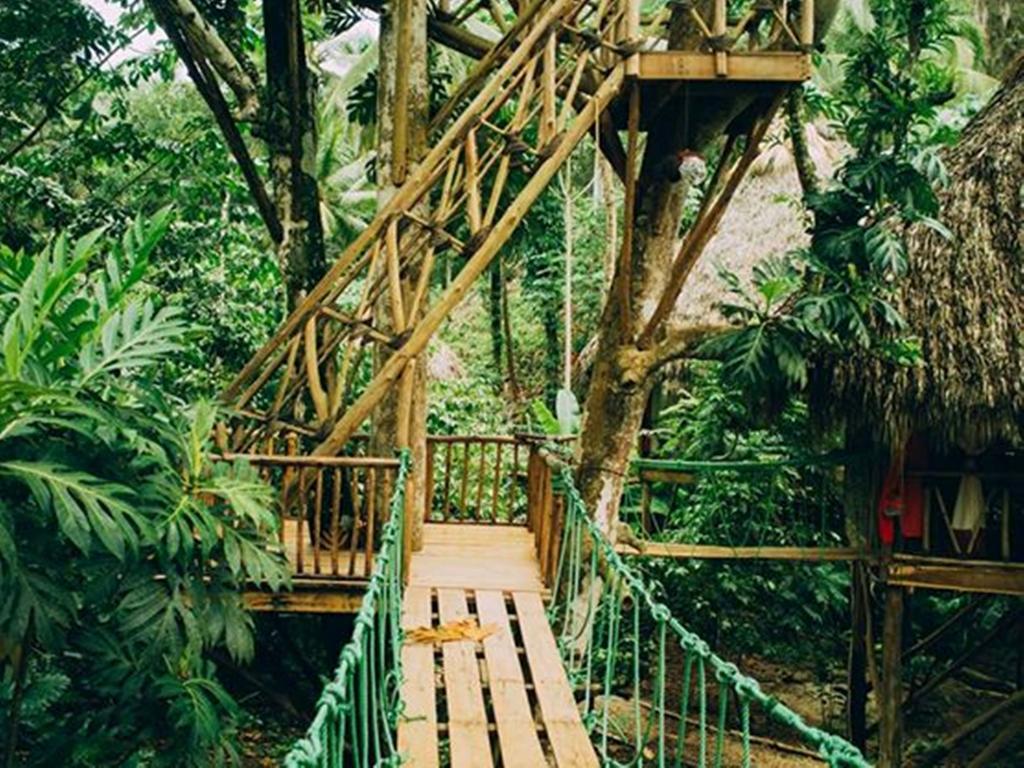 Dominican Tree House Village Samana Ngoại thất bức ảnh